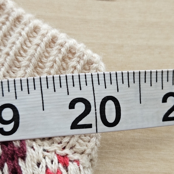 Powder River Outfitters Open Front Aztec Jacquard Print Fringe Cardigan Large - Picture 5 of 9